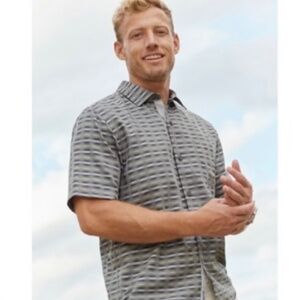 Tommy Bahama Button Down Shirt Sleeve Shirt
